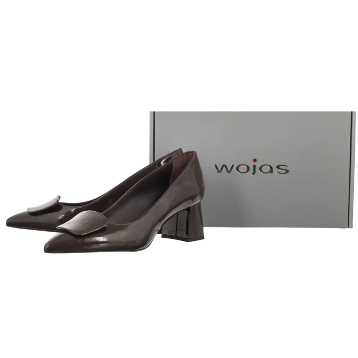 Czółenka Wojas Brązowe 35209-32 – zdjęcie 6