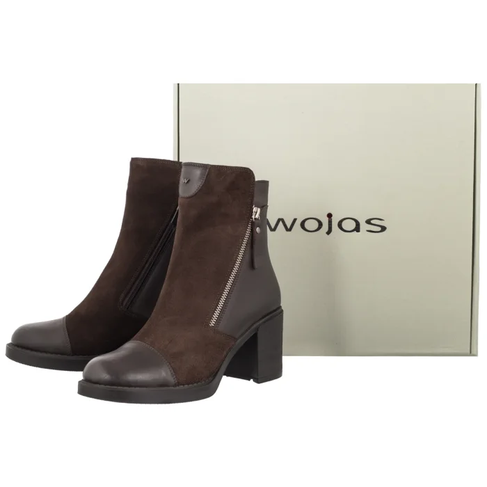 Botki Wojas Brązowe 55410-72 – zdjęcie 6