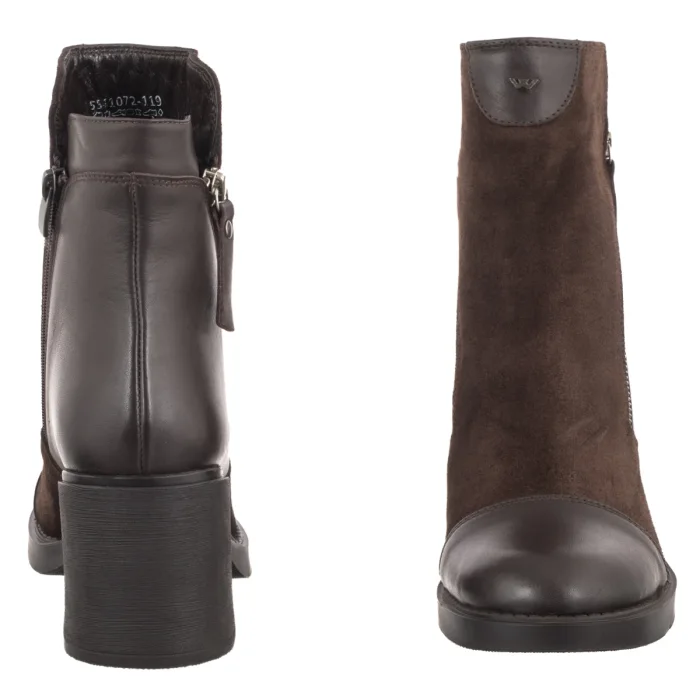 Botki Wojas Brązowe 55410-72 – zdjęcie 4