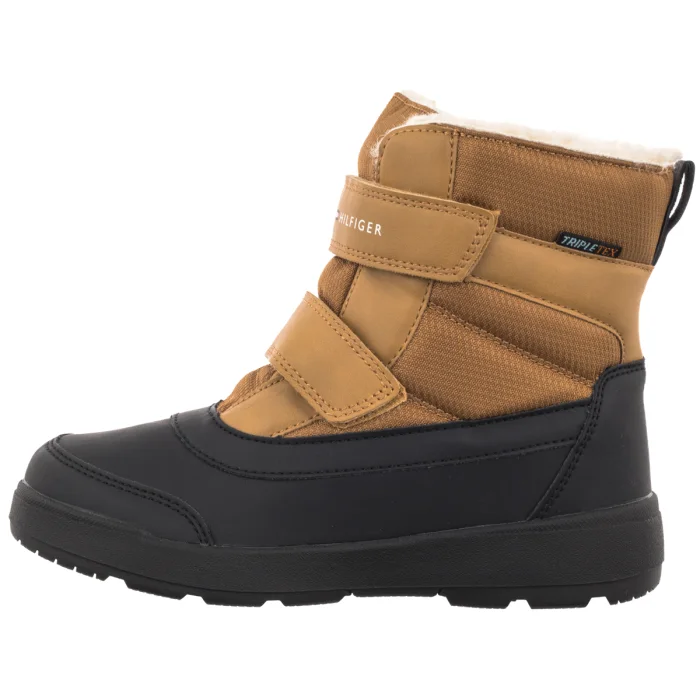 Śniegowce Tommy Hilfiger Functional Bootie Black/Camel T1XD-35302-1973 A032 – zdjęcie 2