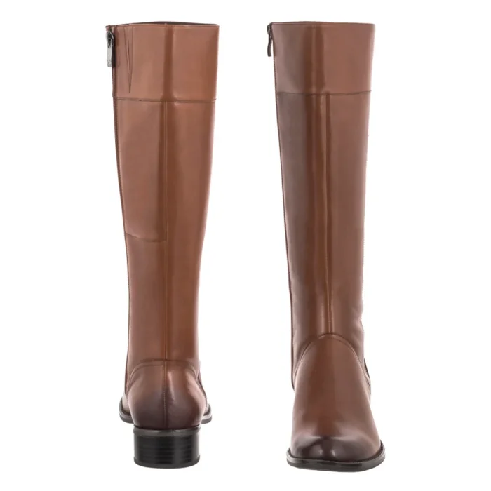 Oficerki Caprice Koniakowe 9-25511-41 303 Cognac Nappa – zdjęcie 4