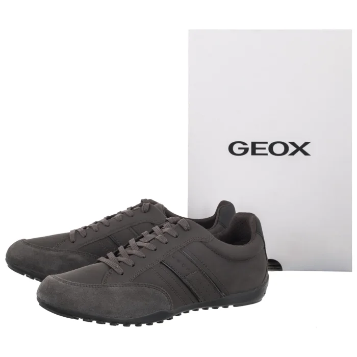 Sneakersy Geox Wells Man Dark Coffee U66T5A 0EK22 C6024 – zdjęcie 6