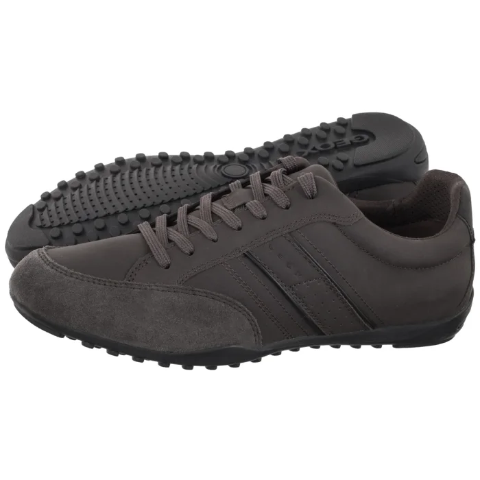 Sneakersy Geox Wells Man Dark Coffee U66T5A 0EK22 C6024 – zdjęcie 1