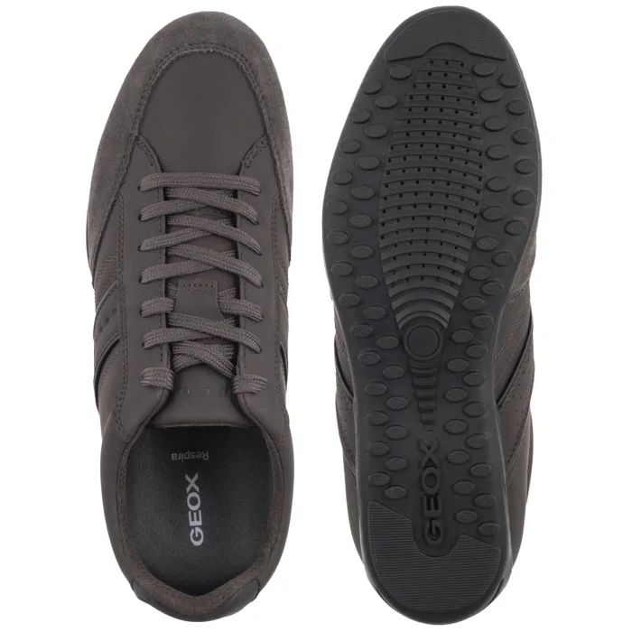 Sneakersy Geox Wells Man Dark Coffee U66T5A 0EK22 C6024 – zdjęcie 5