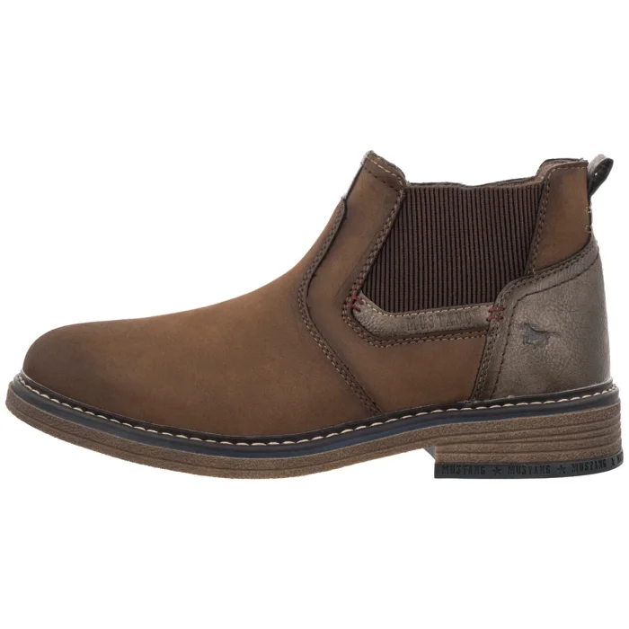 Botki Mustang Brązowe 36M0071001 – zdjęcie 2