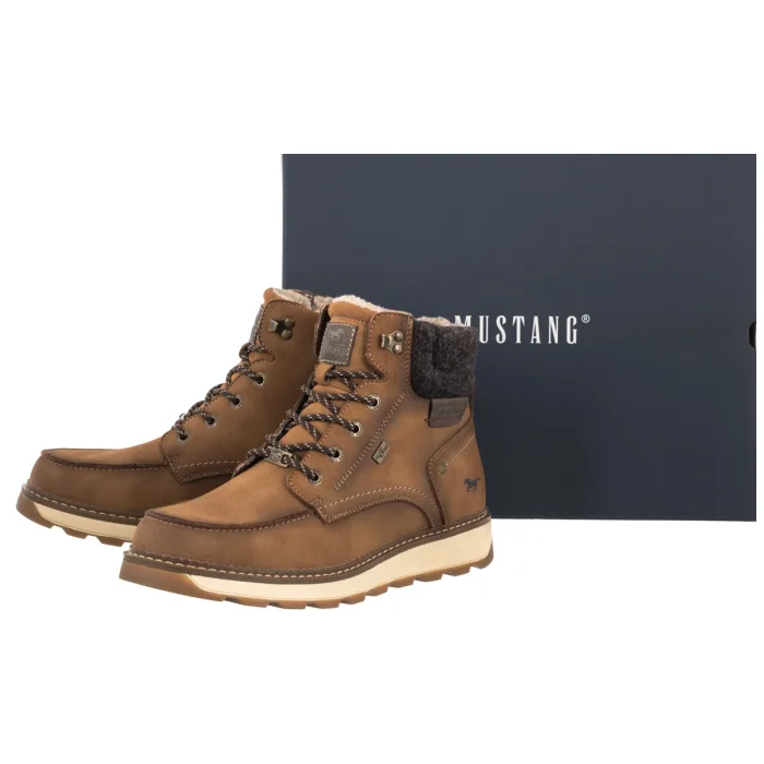 Trapery Mustang Brązowe 15M013100100 – zdjęcie 6