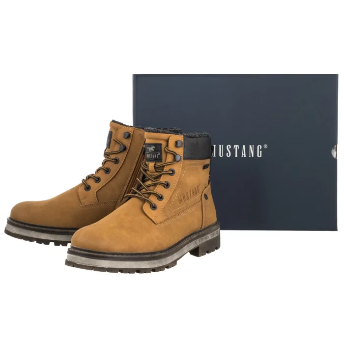 Trapery Mustang Brązowe 15M009100100 – zdjęcie 6