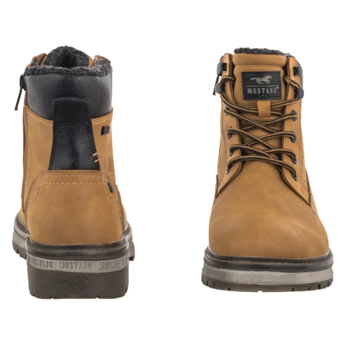 Trapery Mustang Brązowe 15M009100100 – zdjęcie 4
