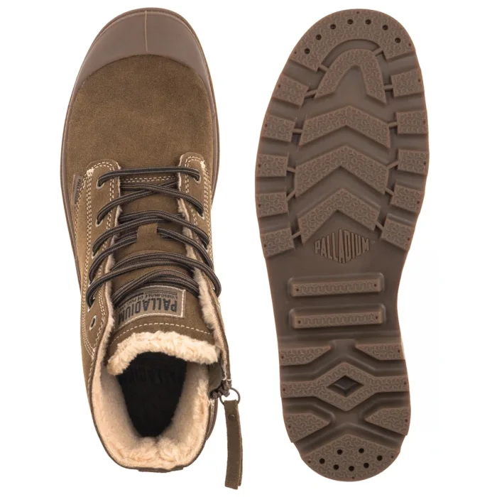 Trapery Palladium Pampa Zip WL Pilot Tuman Shitake 74977-241-M  – zdjęcie 4