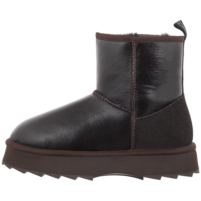 Śniegowce EMU Australia Sharky Mini Town Flatform Chocolate W13340 – zdjęcie 2