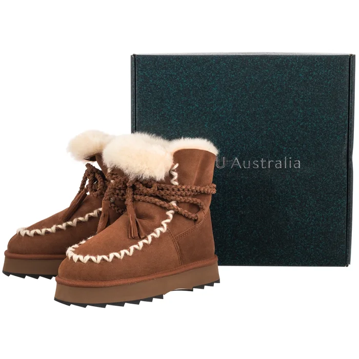 Śniegowce EMU Australia Elise Chestnut W13334 – zdjęcie 6