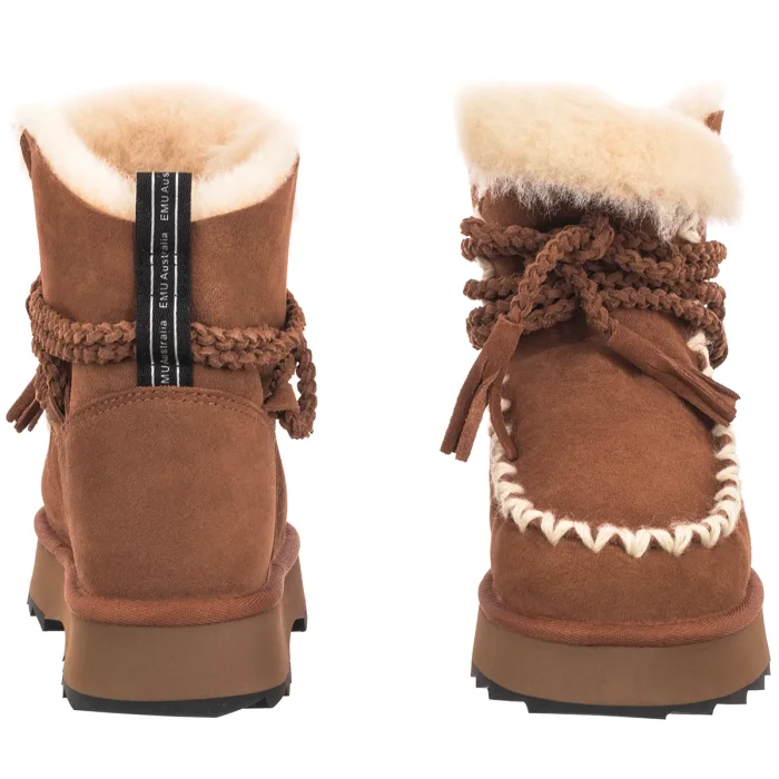 Śniegowce EMU Australia Elise Chestnut W13334 – zdjęcie 4