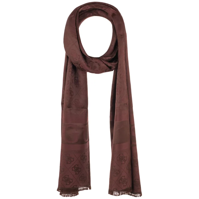 Szal Guess Samantha 70x180cm Jcquard Scarf AW5685 POL03 BNL – zdjęcie 2