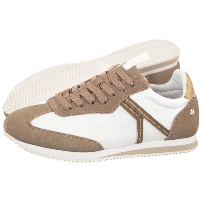 Sneakersy Maciejka Beżowe/Białe M7355-04/00-7 – zdjęcie 1