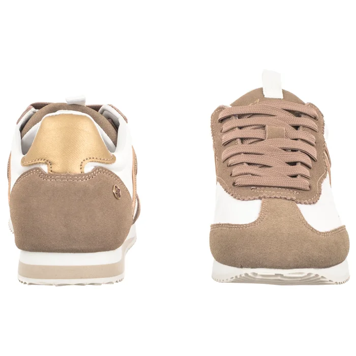 Sneakersy Maciejka Beżowe/Białe M7355-04/00-7 – zdjęcie 4