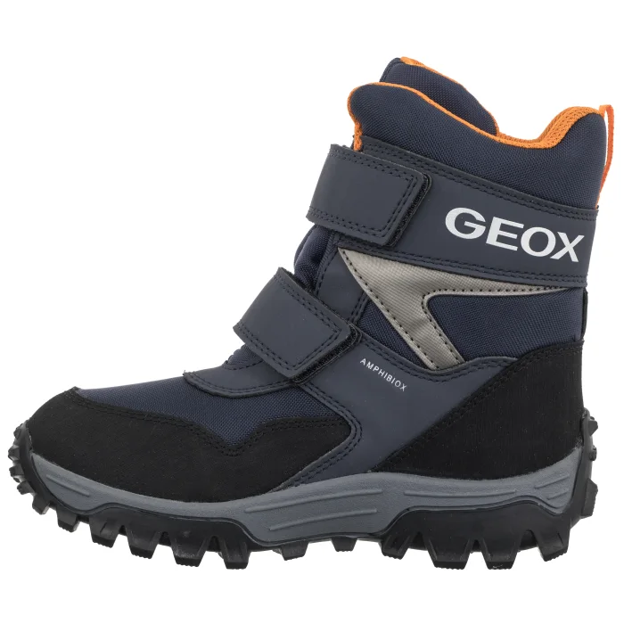 Śniegowce Geox J Himalaya B.B Abx E - Nyl+Dbk Navy J46FRE 0FU50 C0659 – zdjęcie 2
