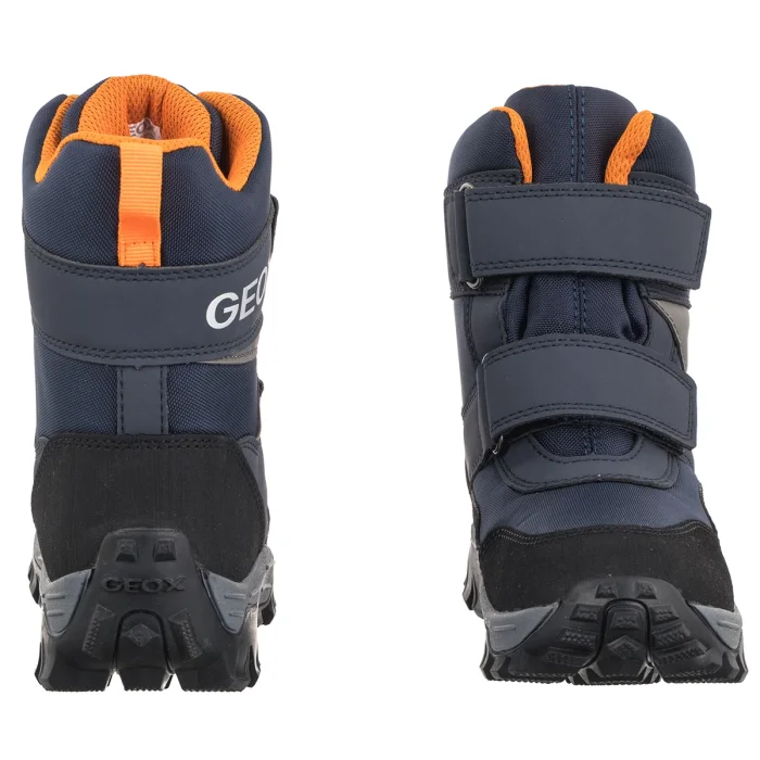 Śniegowce Geox J Himalaya B.B Abx E - Nyl+Dbk Navy J46FRE 0FU50 C0659 – zdjęcie 4