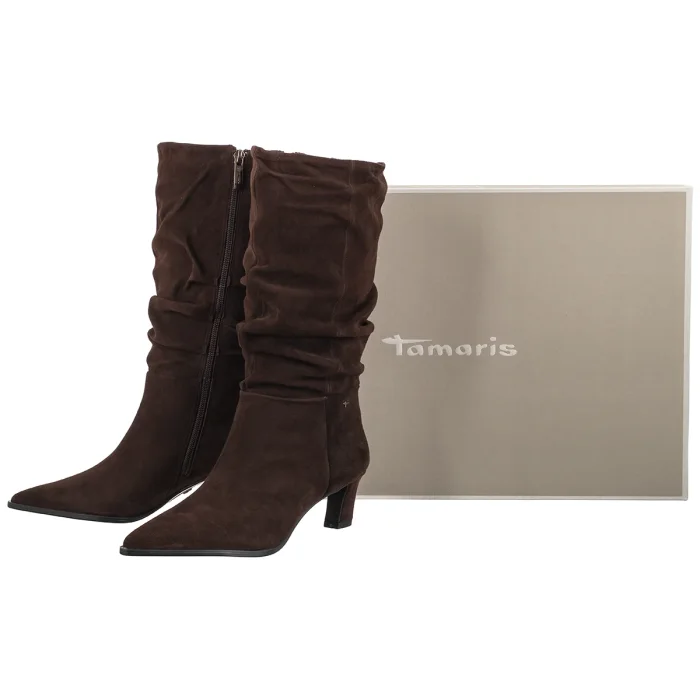 Botki Tamaris Brązowe 1-25308-47 304 Mocca – zdjęcie 6