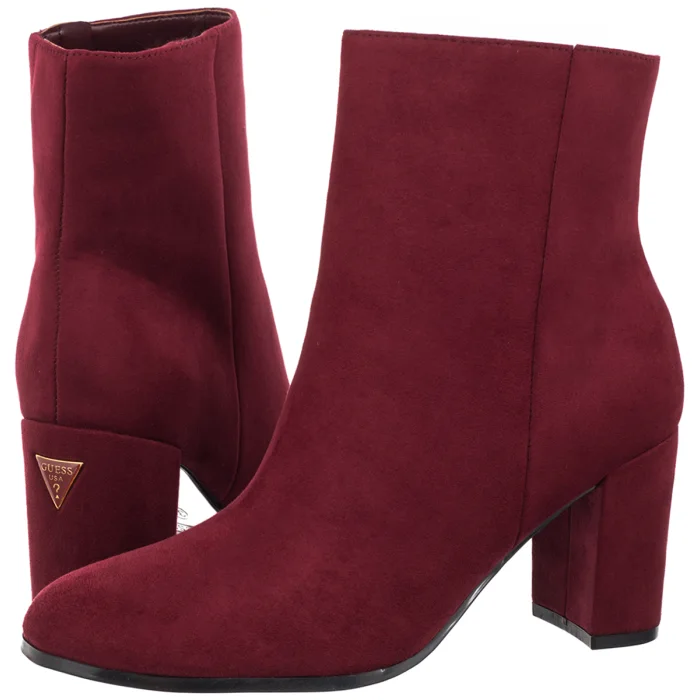 Botki Guess Berklie FLFBER SUE10 WINE – zdjęcie 1