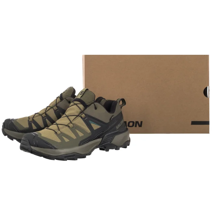 Buty Trekkingowe Salomon X Ultra 360 GTX Olive Night/Black/Martini Olive 453916 – zdjęcie 6
