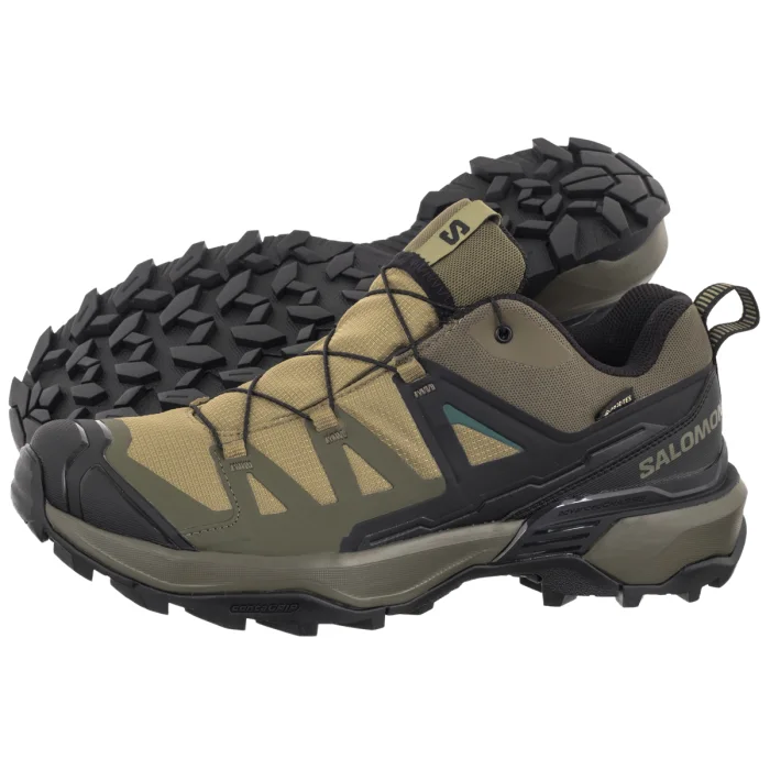 Buty Trekkingowe Salomon X Ultra 360 GTX Olive Night/Black/Martini Olive 453916 – zdjęcie 1