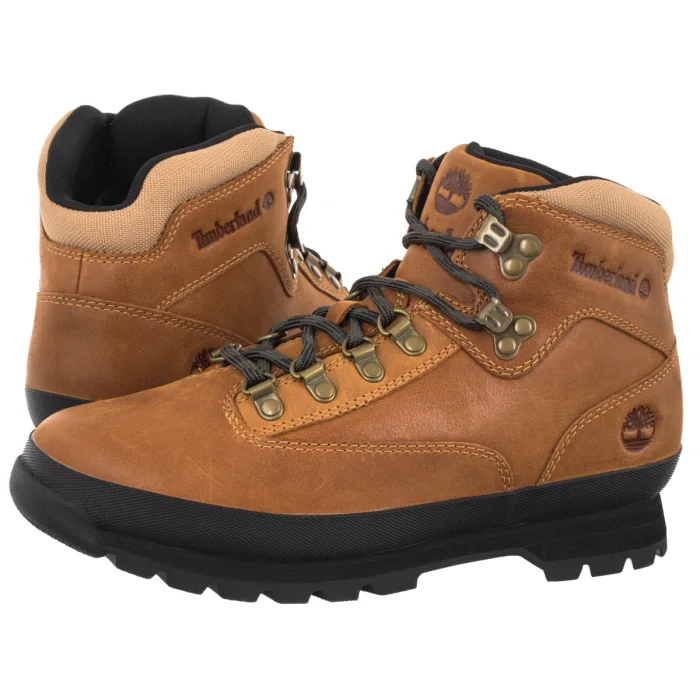 Buty Trekkingowe Timberland Euro Hiker Mid Lace Boot Wheat Full Grain 0A2PUS EN1 – zdjęcie 1