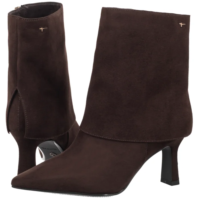 Botki Tamaris Brązowe 1-25027-47 304 Mocca – zdjęcie 1
