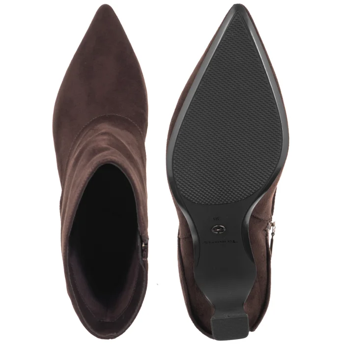 Botki Tamaris Brązowe 1-25027-47 304 Mocca – zdjęcie 5