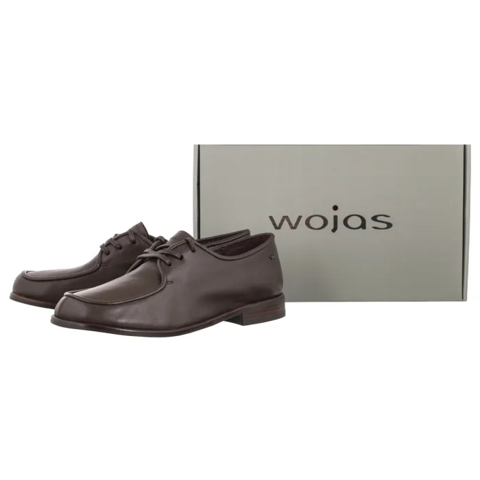 Półbuty Wojas Brązowe 46414-52 – zdjęcie 6