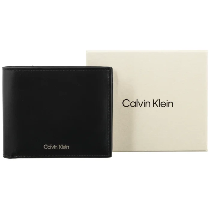 Portfel Calvin Klein Raised Billfold Black LV04D1163G UB1 – zdjęcie 6