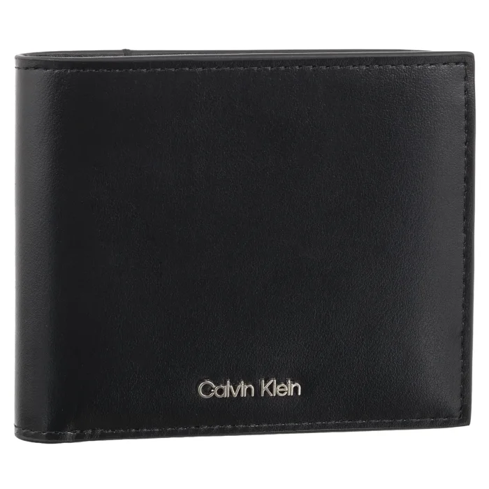 Portfel Calvin Klein Raised Billfold Black LV04D1163G UB1 – zdjęcie 1