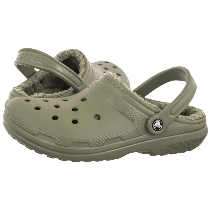 Klapki Crocs Classic Lined Clog Cargo 203591-3BX – zdjęcie 1