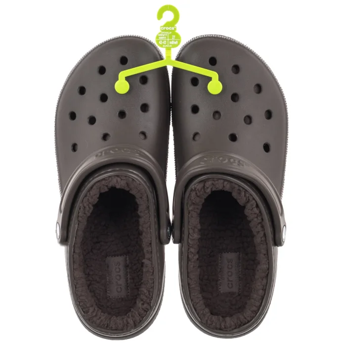 Klapki Crocs Classic Lined Clog Espresso 203591-206 – zdjęcie 6