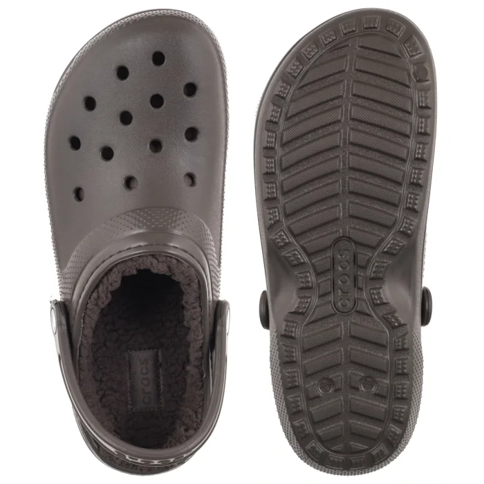 Klapki Crocs Classic Lined Clog Espresso 203591-206 – zdjęcie 5
