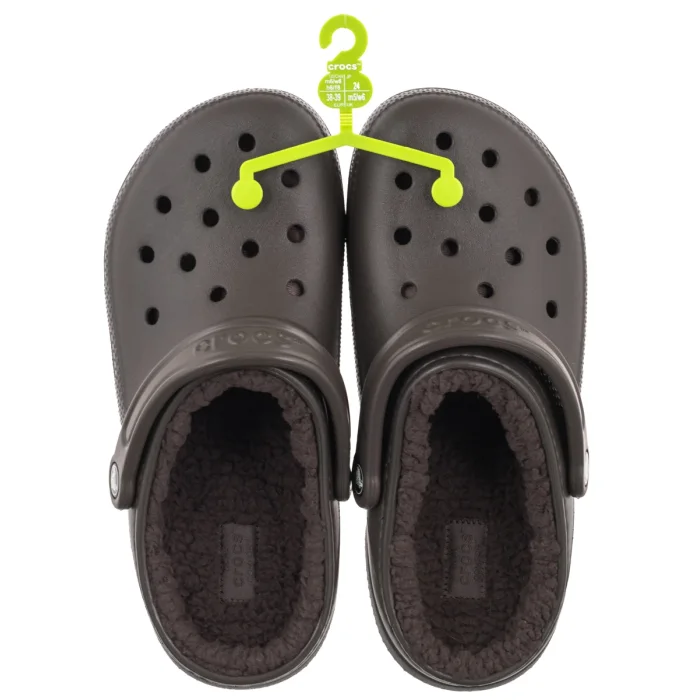 Klapki Crocs Classic Lined Clog W Espresso 203591-206 – zdjęcie 6