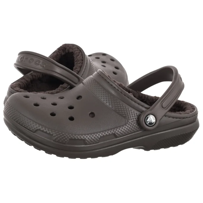 Klapki Crocs Classic Lined Clog W Espresso 203591-206 – zdjęcie 1