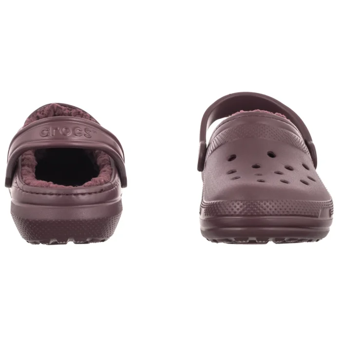 Klapki Crocs Classic Lined Clog Heritage Red 203591-7CU – zdjęcie 4