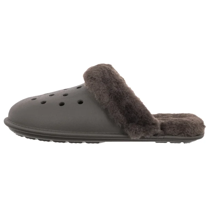 Kapcie Crocs Classic Fuzz Scuff Dark Cocoa 212143-2ME – zdjęcie 2