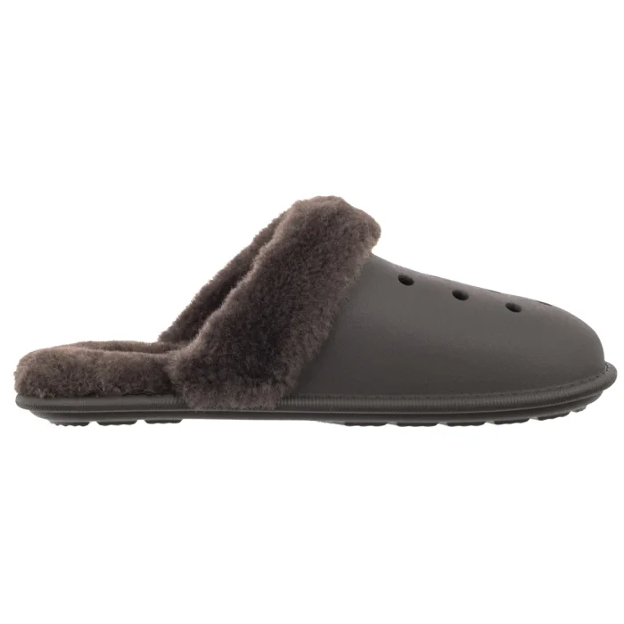Kapcie Crocs Classic Fuzz Scuff Dark Cocoa 212143-2ME – zdjęcie 3