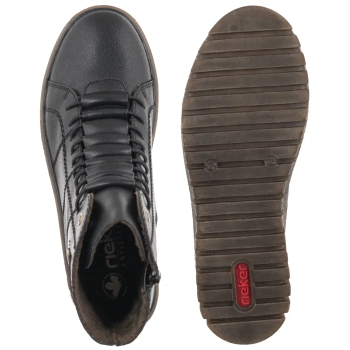 Botki Rieker Czarne Y3421-00 Black – zdjęcie 5