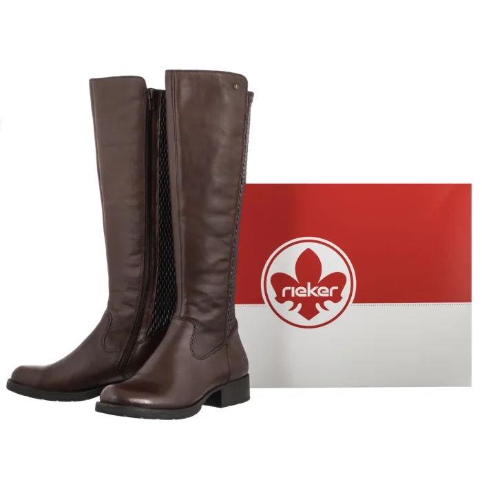Kozaki Rieker Brązowe Z9591-29 Brown – zdjęcie 6