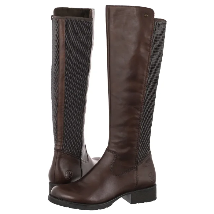 Kozaki Rieker Brązowe Z9591-29 Brown – zdjęcie 1