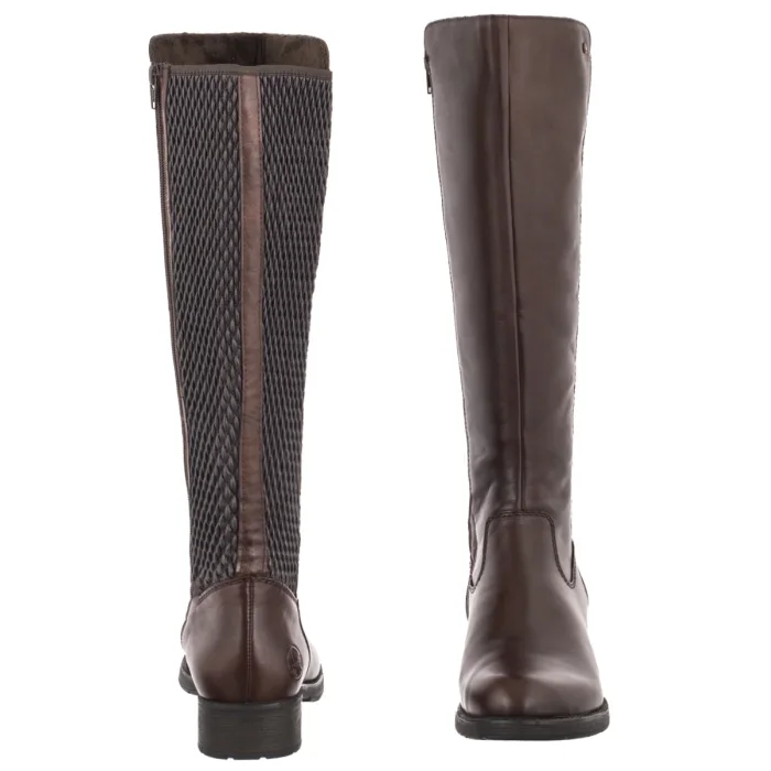 Kozaki Rieker Brązowe Z9591-29 Brown – zdjęcie 4