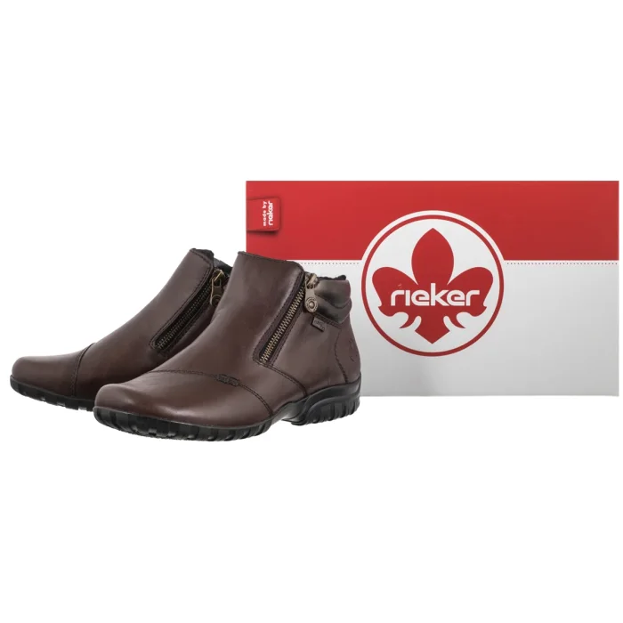 Botki Rieker Brązowe L4655-27 Brown – zdjęcie 6