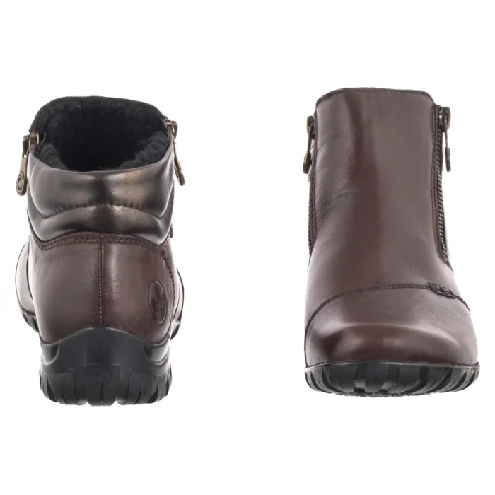 Botki Rieker Brązowe L4655-27 Brown – zdjęcie 4