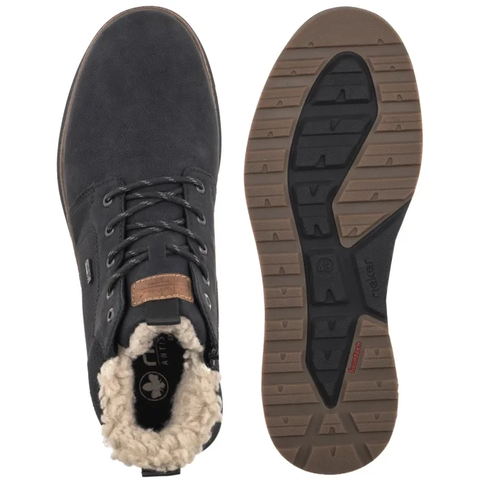 Trzewiki Rieker Czarne B5530-00 Black – zdjęcie 5