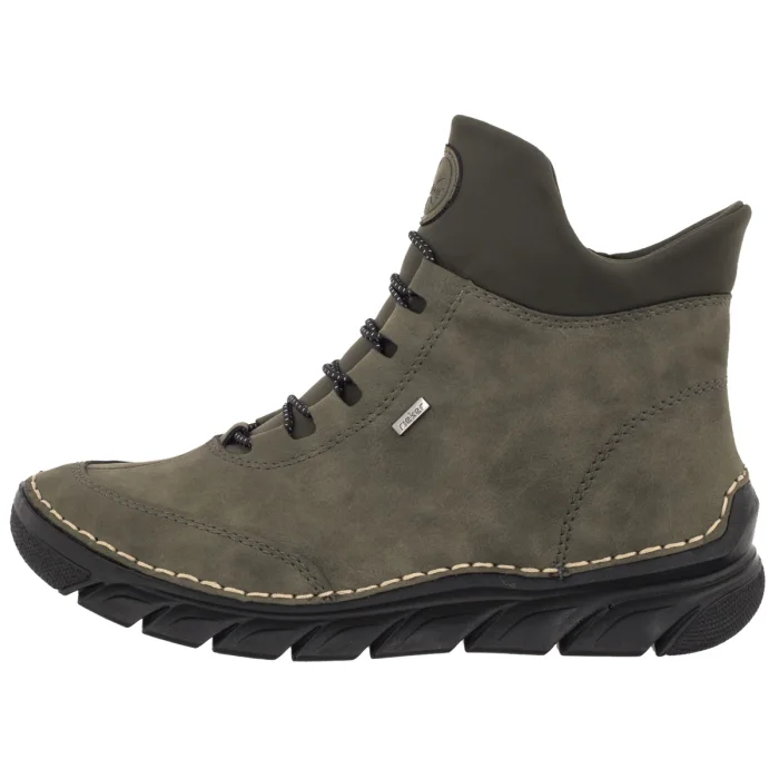 Trzewiki Rieker Zielone 55069-54 Green – zdjęcie 2