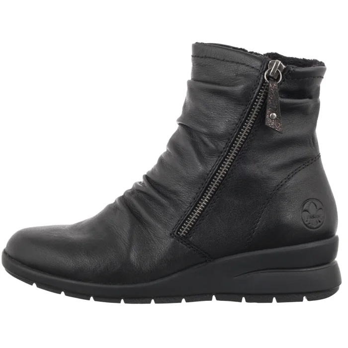 Botki Rieker Czarne L4864-00 Black – zdjęcie 2