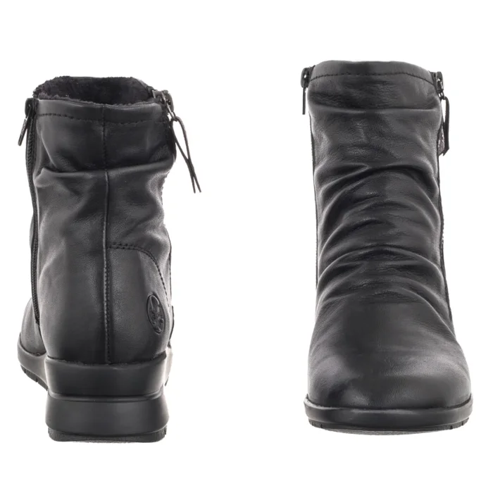 Botki Rieker Czarne L4864-00 Black – zdjęcie 4