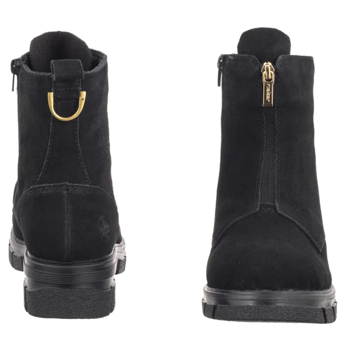 Botki Rieker Czarne Z9196-00 Black – zdjęcie 4